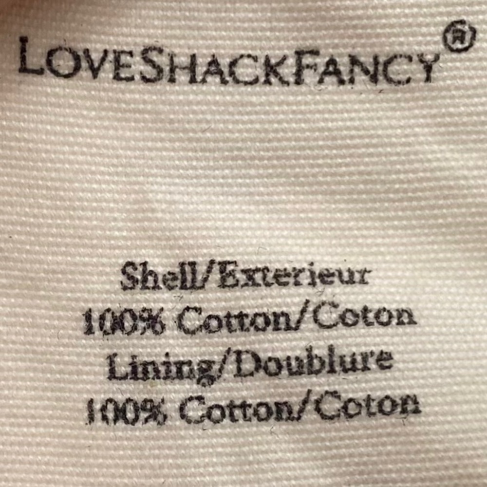 NWT LoveShackFancy Isidore White Boho Lace Ruffle Mini Dress Size Small - Picture 12 of 14